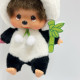 Monchhichi 熊貓掛件 坐款